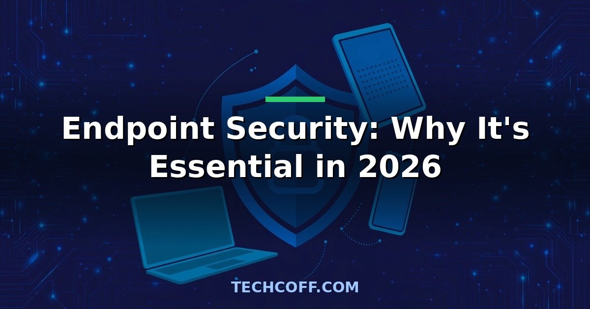 Endpoint Security: Why It's Essential in 2026