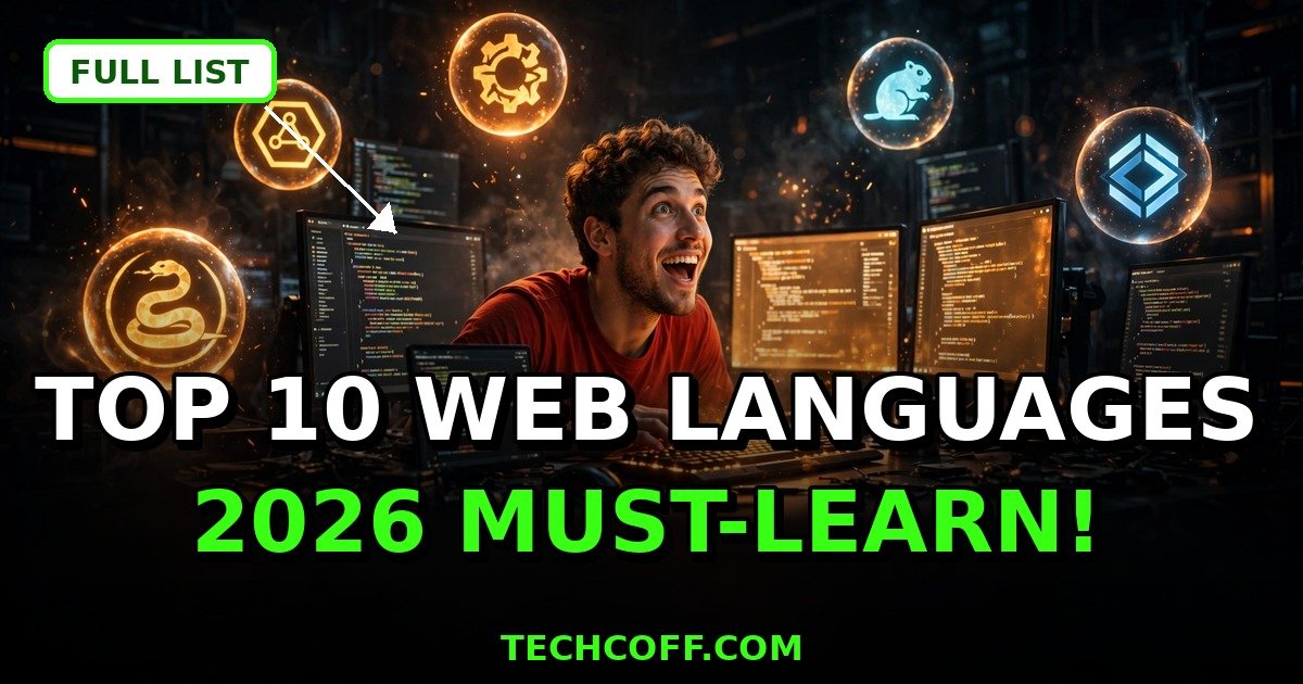 Top 10 Web Development Languages to Use in 2026