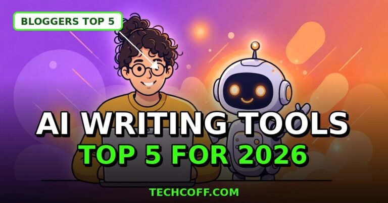 Top 5 AI content writing tools for bloggers in 2026