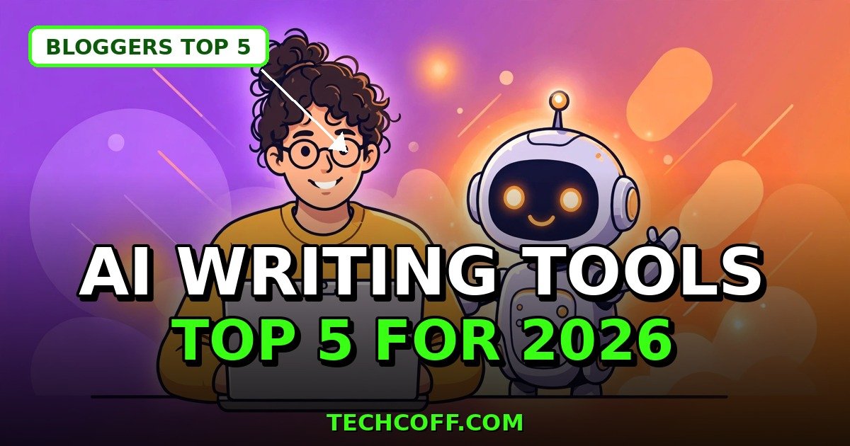 Top 5 AI content writing tools for bloggers in 2026