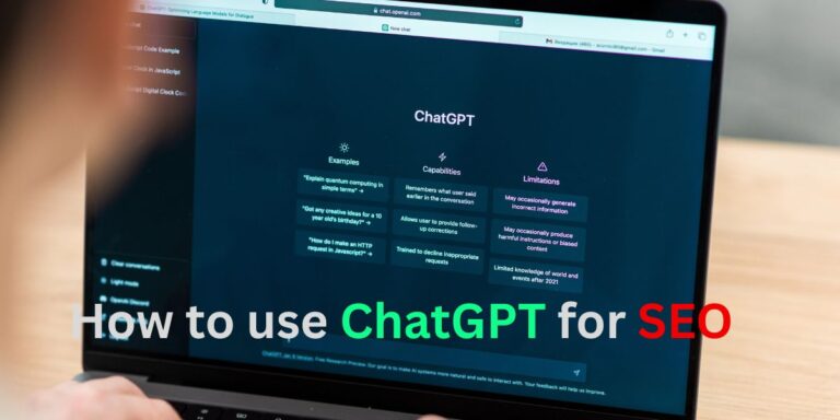 How to use ChatGPT for SEO