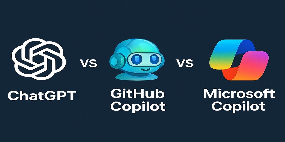 ChatGPT vs GitHub Copilot vs Microsoft Copilot