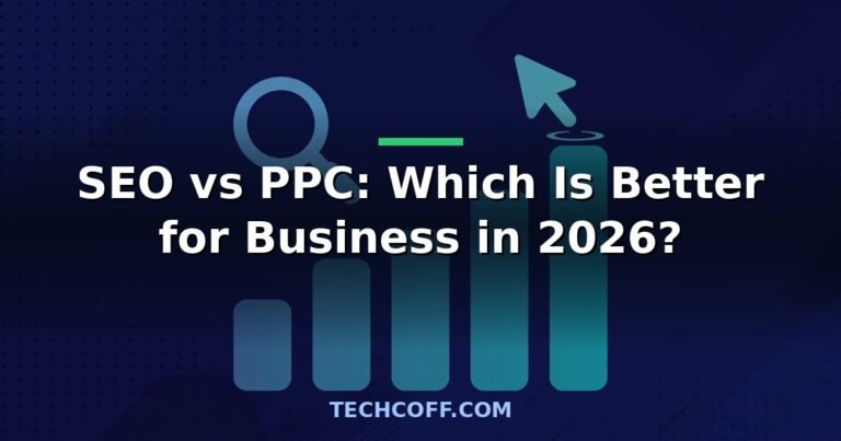 SEO vs PPC comparison 2026: costs, CTR and ROI