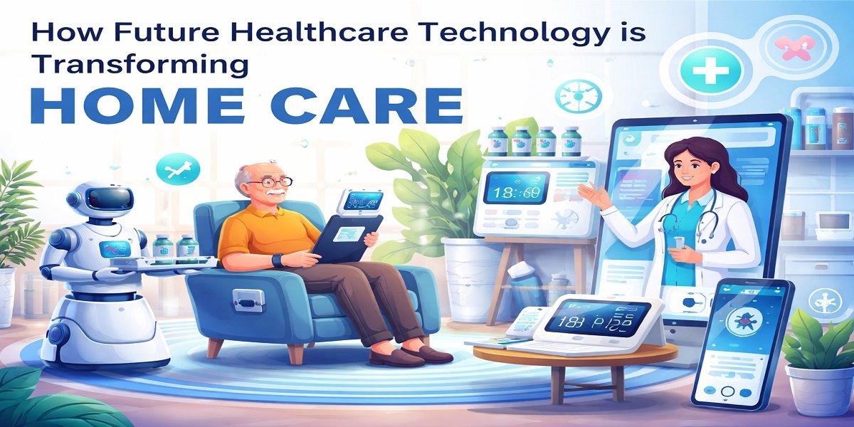Future healthcare technology transforming home care with AI and smart devices