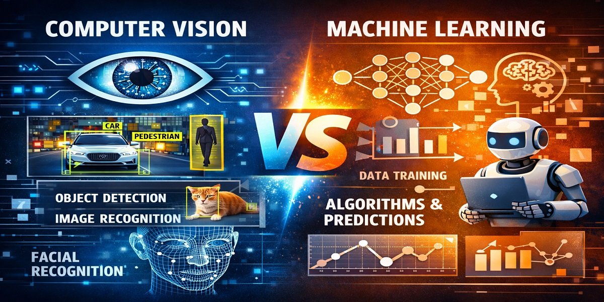 computer vision vs machine learning