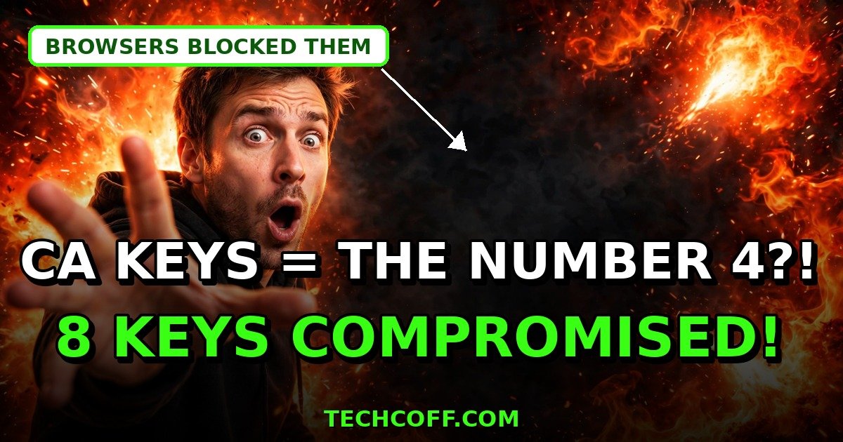 eMudhra certificate authority compromise explained - weak CA keys
