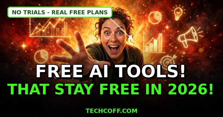 free AI tools for small business marketing 2026 free plans guide