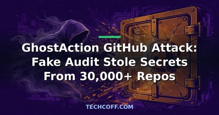 GhostAction GitHub attack