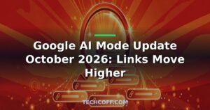 Google AI Mode update October 2026