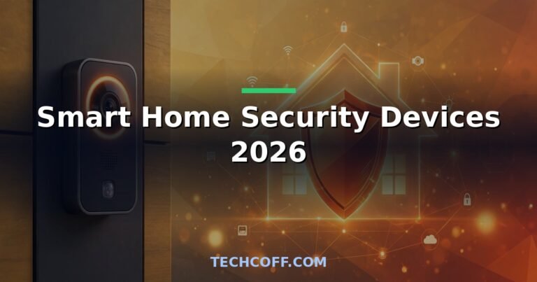 Smart home security devices 2026