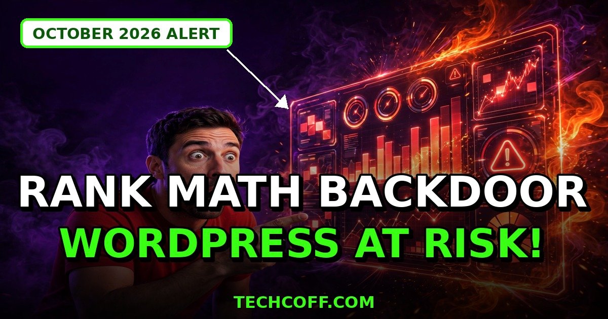 Rank Math Pro Backdoor October 2026 - WordPress at Risk