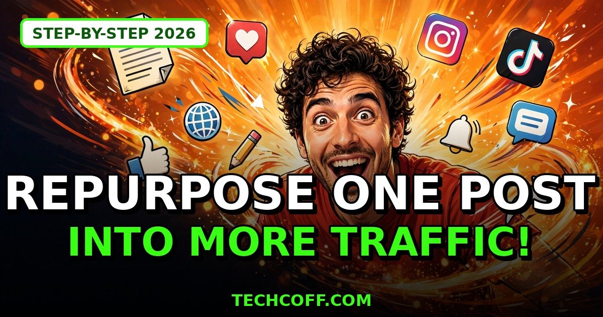 How to Repurpose a Blog Post Into More Traffic