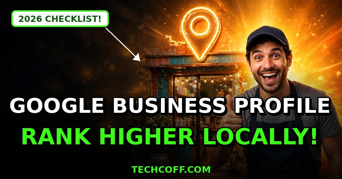 How to optimize Google Business Profile local SEO checklist 2026