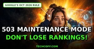 503 status code for website maintenance SEO-safe guide