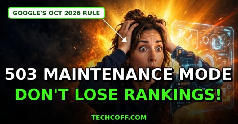 503 status code for website maintenance SEO-safe guide