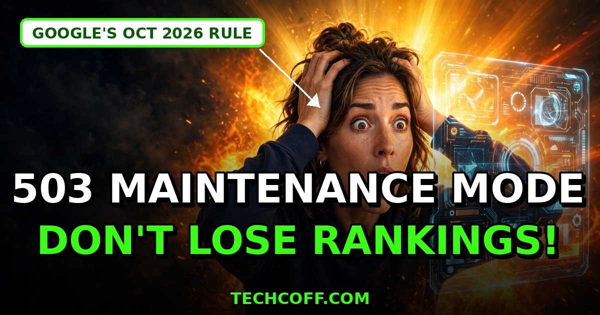 503 status code for website maintenance SEO-safe guide
