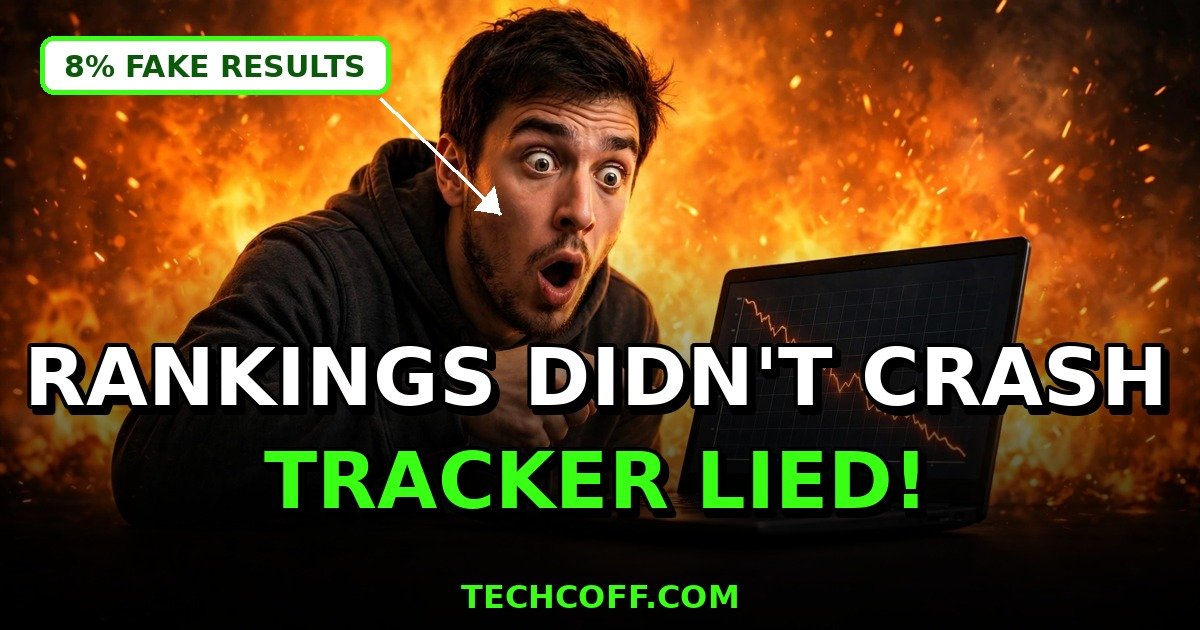 Poisoned Google SERPs fake ranking drop rank tracker guide